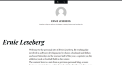 Desktop Screenshot of ernieleseberg.com